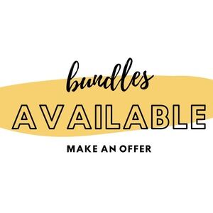 Open to all offers, discounts on bundles.